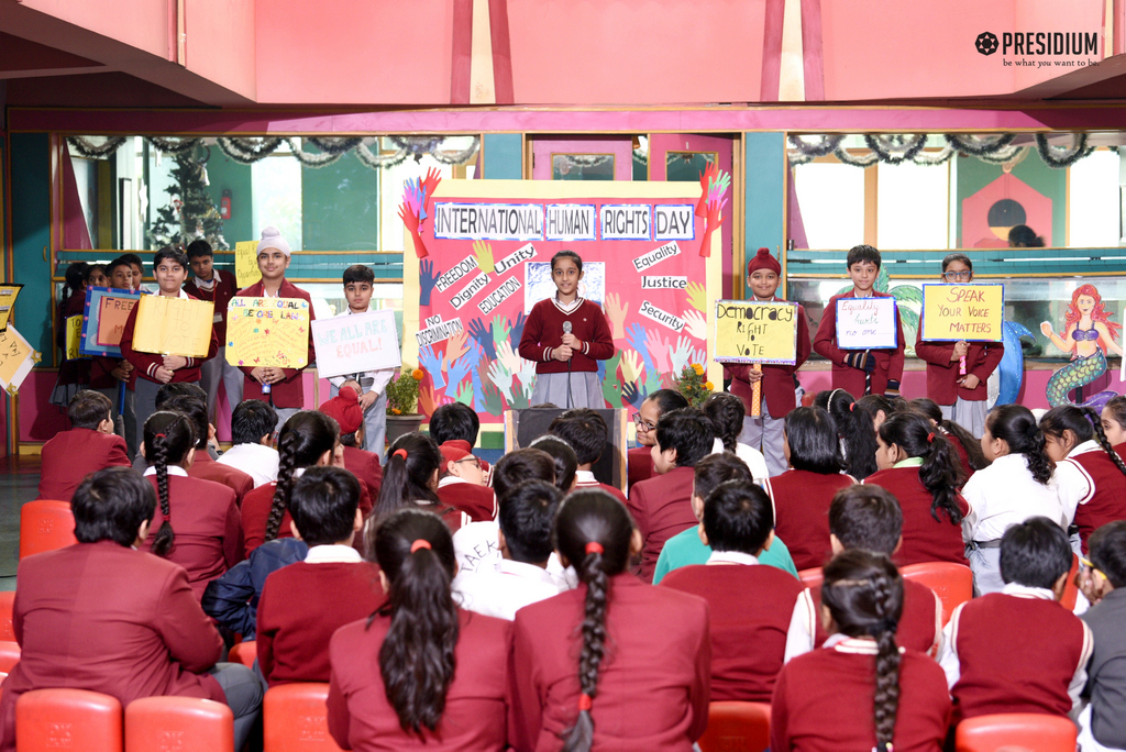 Presidium Punjabi Bagh, PRESIDIANS ORGANIZE A SPECIAL ASSEMBLY ON HUMAN RIGHTS DAY