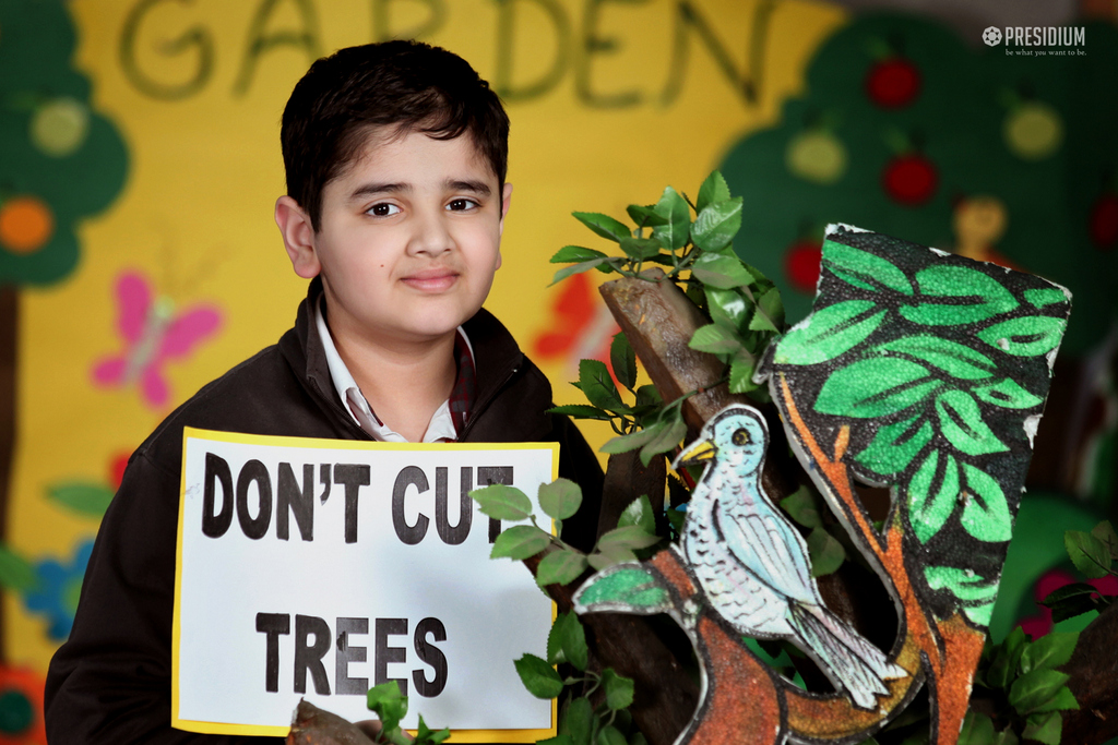 Presidium Punjabi Bagh, LEARNING ABOUT THE NATURE WITH THE TBL THEME OF ‘GARDEN’