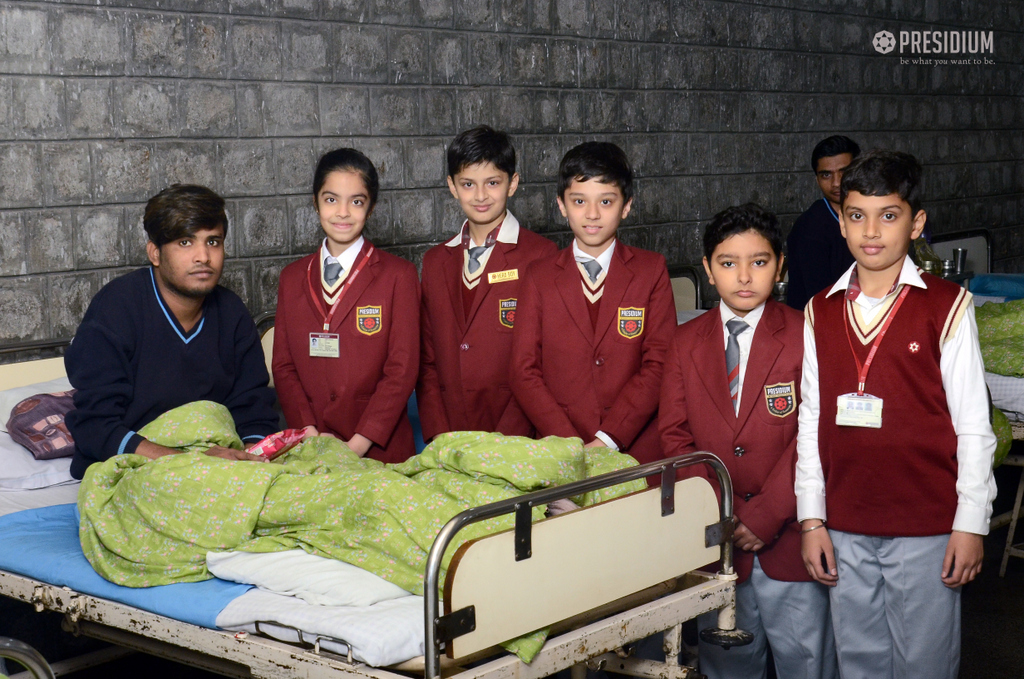 Presidium Punjabi Bagh, STUDENTS VISIT ORPHANAGE ON CHRISTMAS EVE