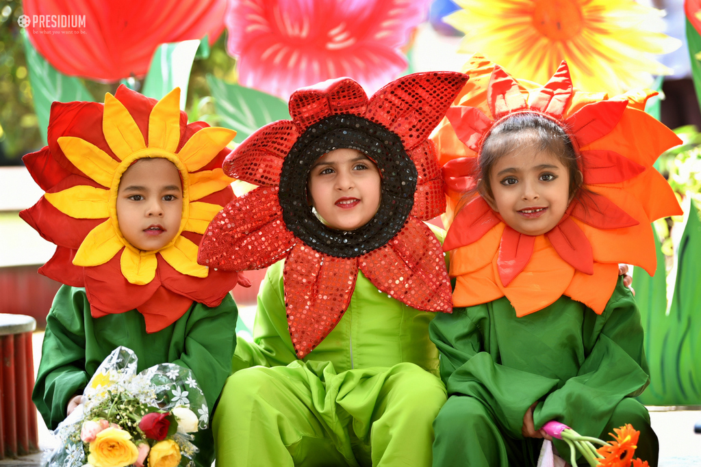 Presidium Punjabi Bagh, PRESIDIANS LEARN ABOUT GOD’S MOST BEAUTIFUL CREATION, FLOWERS!