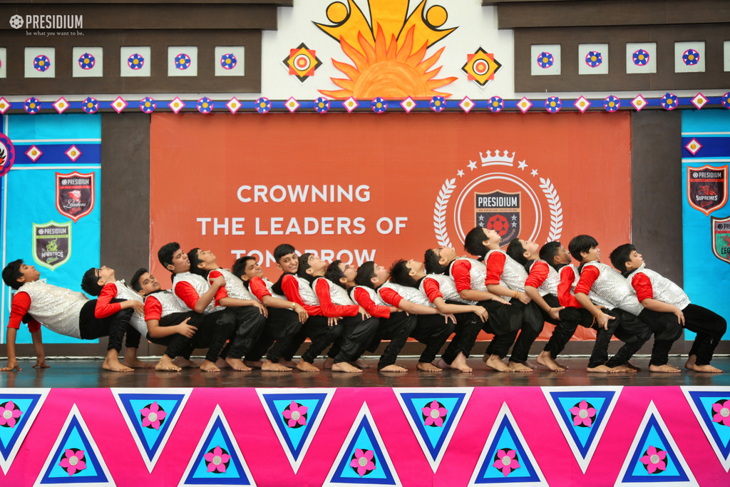 Presidium Rajnagar, PRESIDIANS DON THE MANTLE OF LEADERSHIP AT INVESTITURE CEREMONY