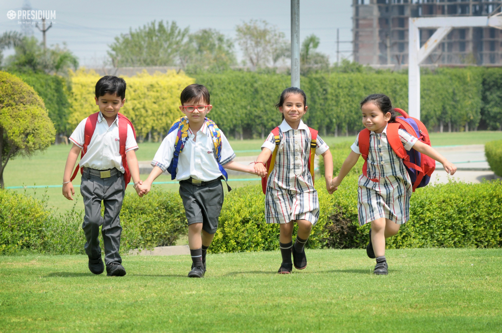 Presidium Rajnagar, A FUN-FILLED WELCOME SESSION ENTHRALS PRESIDIANS OF GRADES 1 TO 3