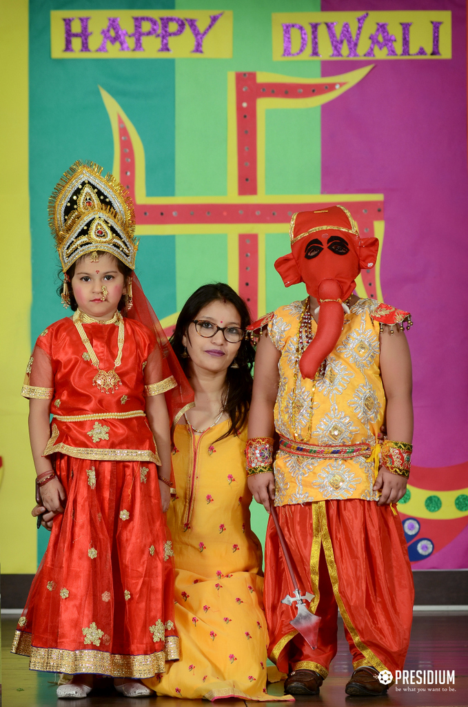 Presidium Rajnagar, DIWALI FINDS ITS WAY TO TEACH THE VALUE OF FESTIVALS TO STUDENTS