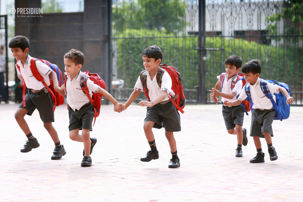 Presidium Rajnagar, THE SCHOOL ENLIVENS WITH EXCITED PRESIDIANS AFTER SUMMER BREAK! 