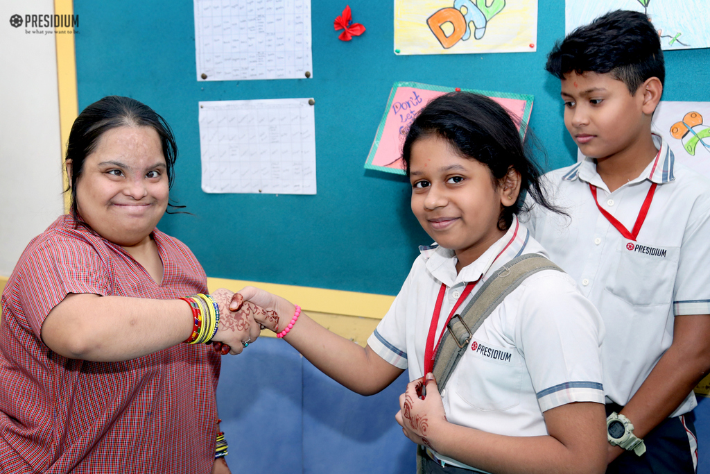 Presidium Rajnagar, YOUNG PHILANTHROPISTS SPEND A DAY WITH THEIR SPECIAL FRIENDS 