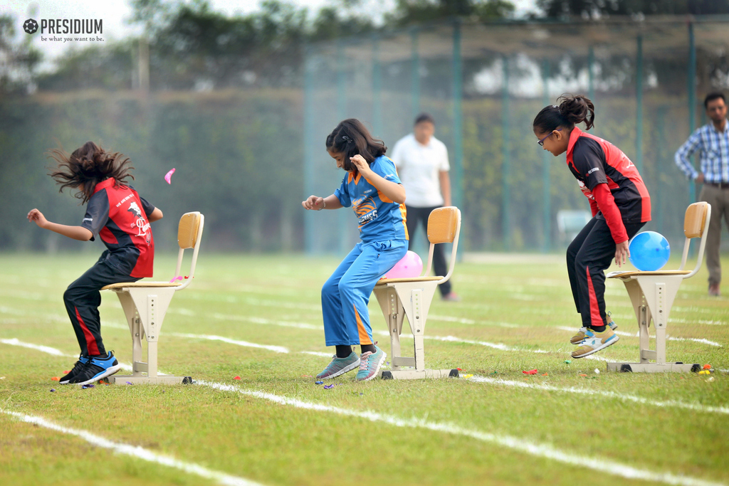 Presidium Rajnagar, SPORTS DAY SEMI FINALS: SPORTS REVEAL THE CHARACTER OF PLAYERS