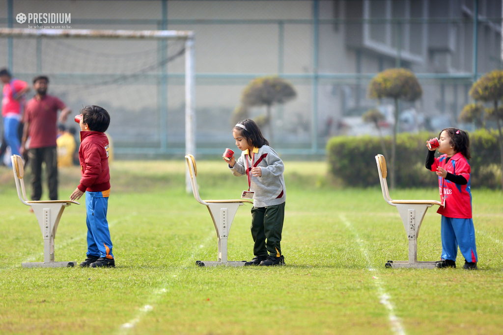 Presidium Rajnagar, SPORTS DAY SEMI FINALS: SPORTS REVEAL THE CHARACTER OF PLAYERS