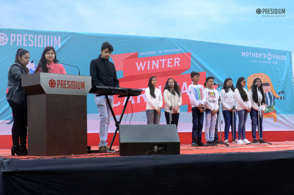 Presidium Rajnagar, PRESIDIANS HAVE A MERRY TIME AT WINTER CARNIVAL