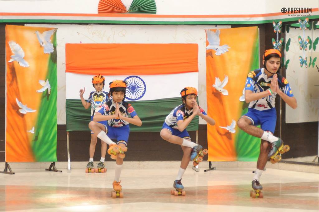 Presidium Indirapuram, PATRIOTIC PRESIDIANS CELEBRATE 69TH REPUBLIC DAY WITH ZEST