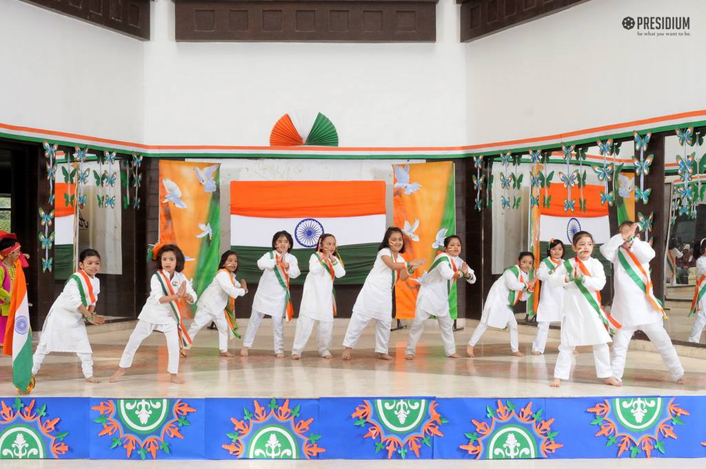 Presidium Indirapuram, PATRIOTIC PRESIDIANS CELEBRATE 69TH REPUBLIC DAY WITH ZEST