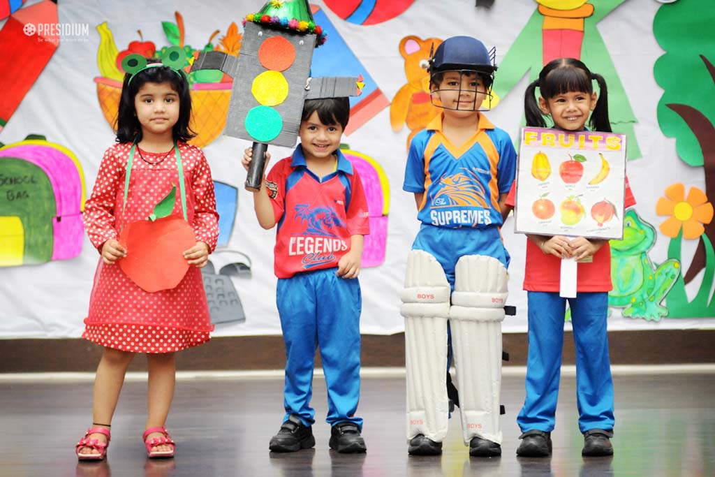 Presidium Rajnagar, INTRA-CLASS SHOW & TELL: LITTLE PRESIDIANS DISPLAY BIG CONFIDENCE