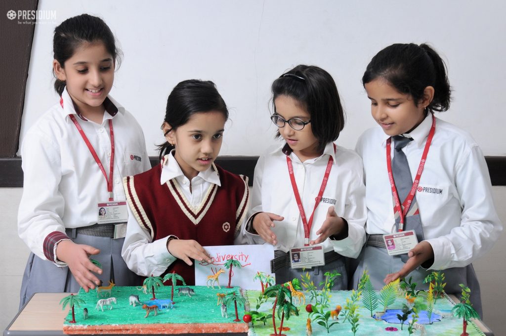 Presidium Rajnagar, PRESIDIANS CELEBRATE SCIENCE WEEK WITH THE THEME ‘FUTURE EARTH’