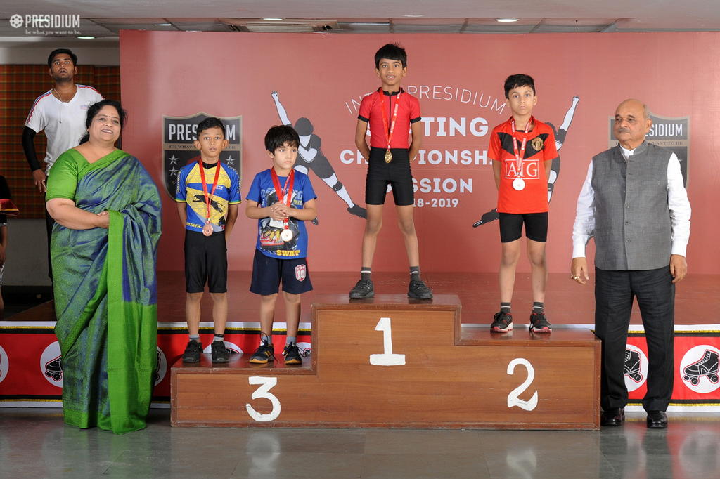 Presidium Rajnagar, SKATING CHAMPIONSHIP: YOUNG SPORTS STARS BRING GLORY TO SCHOOL