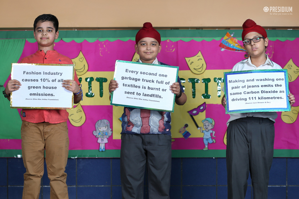 Presidium Punjabi Bagh, STUDENTS RAISE AWARENESS ON SOCIAL ISSUES AT SKIT COMPETITION