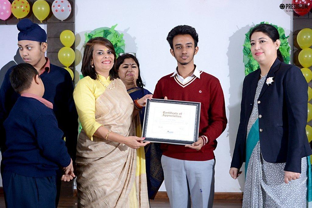 Presidium Indirapuram, PRESIDIUM INDIRAPURAM GIVES HEARTFELT WELCOME TO SPARSH STUDENTS