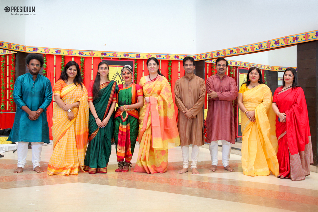 Presidium Indirapuram, BHARATNATYAM EXPONENT SMT. CHANDERSHEKHAR GRACES WORLD DANCE DAY