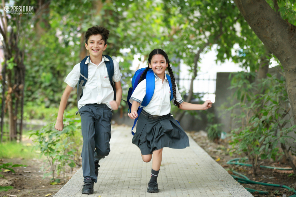 Presidium Vivek Vihar, PRESIDIUM GATES OPEN TO WELCOME EXCITED STUDENTS AFTER VACATIONS