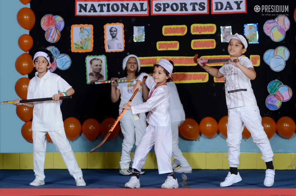 Presidium Vivek Vihar, PRESIDIUM VIVEK VIHAR MARKS NATIONAL SPORTS DAY 