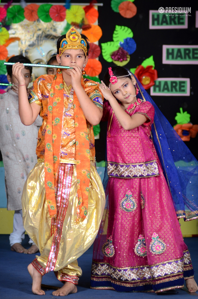 Presidium Vivek Vihar, FLAMBOYANT JANMASHTAMI CELEBRATIONS ELATES YOUNG SOULS