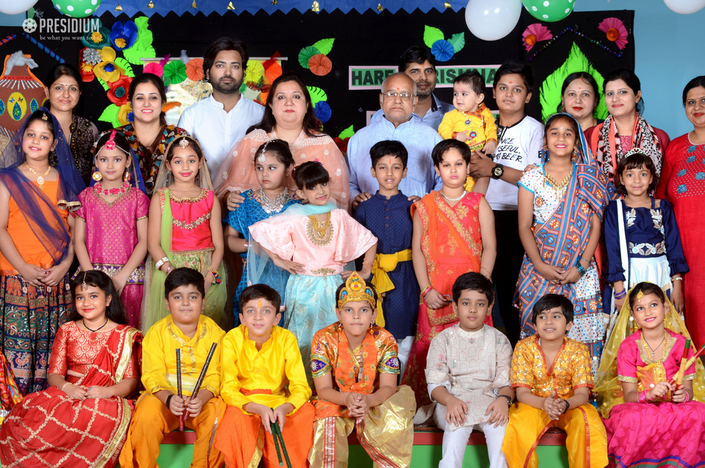 Presidium Vivek Vihar, FLAMBOYANT JANMASHTAMI CELEBRATIONS ELATES YOUNG SOULS