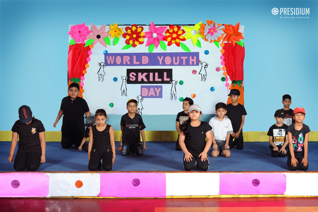 Presidium Vivek Vihar, THE LEADERS OF TOMORROW CELEBRATE WORLD YOUTH SKILLS DAY