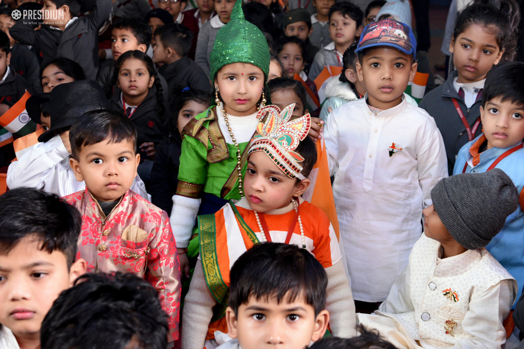 Presidium Vivek Vihar, SUDHA MA'AM JOINS LEADERS OF TOMORROW ON REPUBLIC DAY CELEBRATION