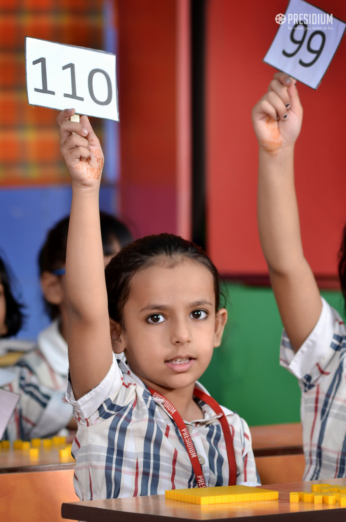 Presidium Dwarka-6, DIENES BLOCKS GIVE A NEW EDGE TO TEACHING MATHEMATICS