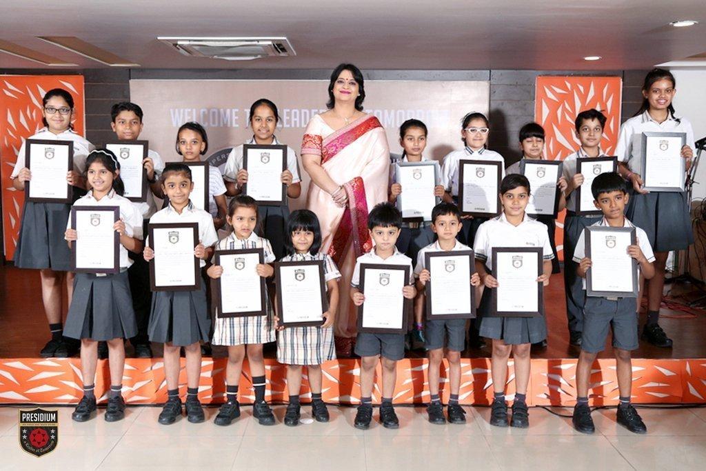 Presidium Gurgaon-57, PRESIDIUM’S YOUNG ACHIEVERS ACKNOWLEDGED AT CHAIRPERSON HONOURS -A GRAND CEREMONY