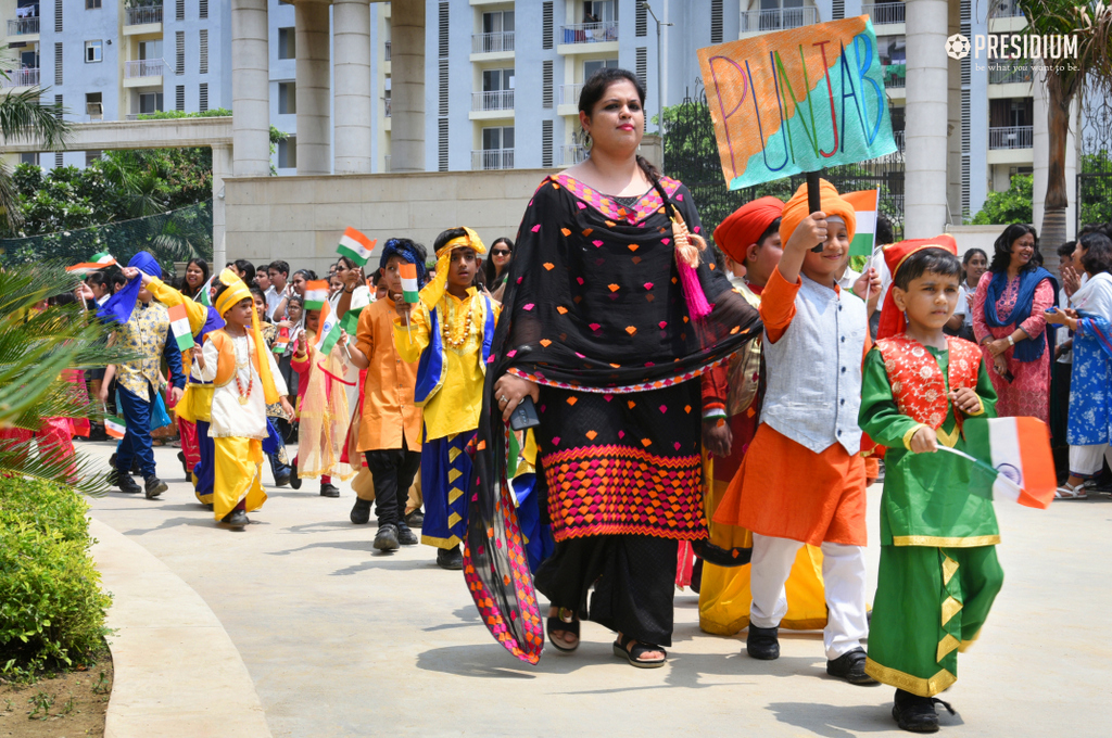 Presidium Indirapuram, MRS.SUDHA GUPTA GRACES THE GRAND INDEPENDENCE DAY CELEBRATION