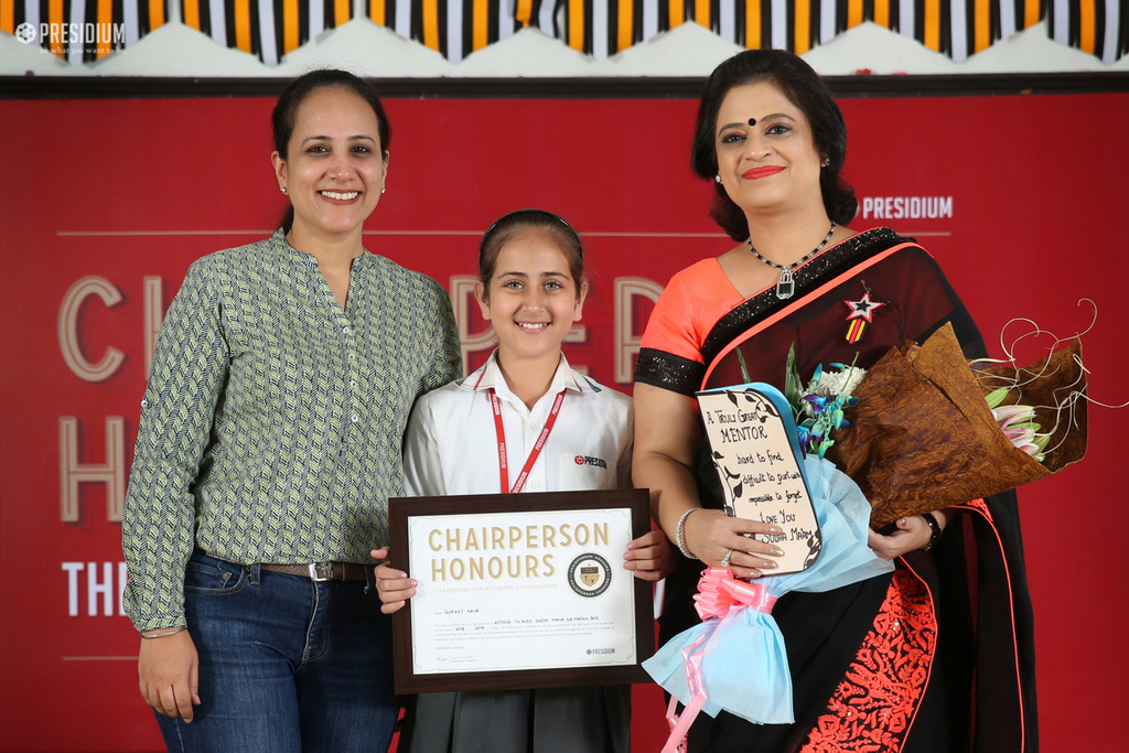 Presidium Indirapuram, PRESIDIUM HONORS YOUNG ACHIEVERS AT CHAIRPERSON HONORS CEREMONY