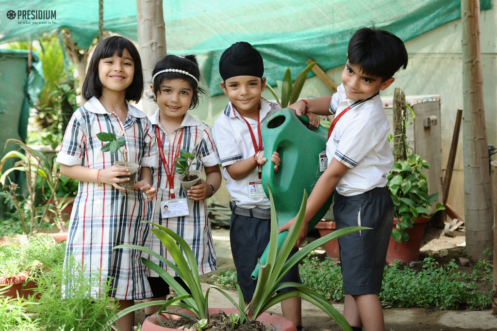 Presidium Indirapuram, EARTH WEEK SENSITIZES PRESIDIANS ABOUT ENVIRONMENT CONSERVATION