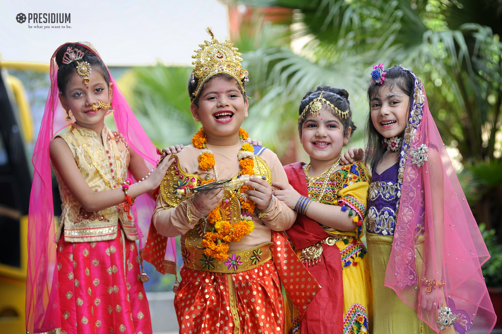 Presidium Pitampura, JAY SHRI KRISHNA! PRESIANS JOYOUSLY CELEBRATE JANMASHTAMI