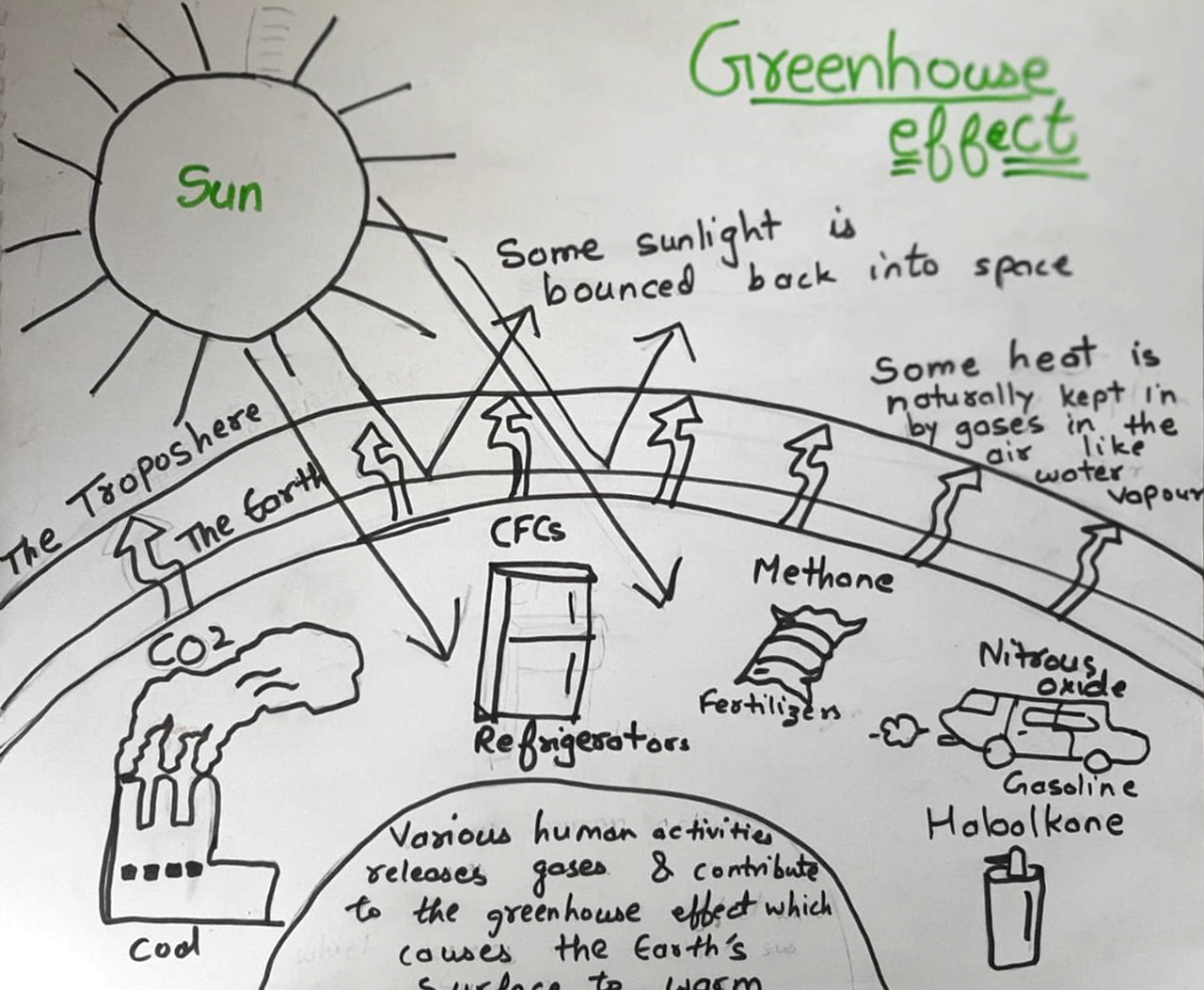 Presidium Pitampura, PRESIDIANS ENHANCE THEIR UNDERSTANDING ABOUT GREENHOUSE EFFECT