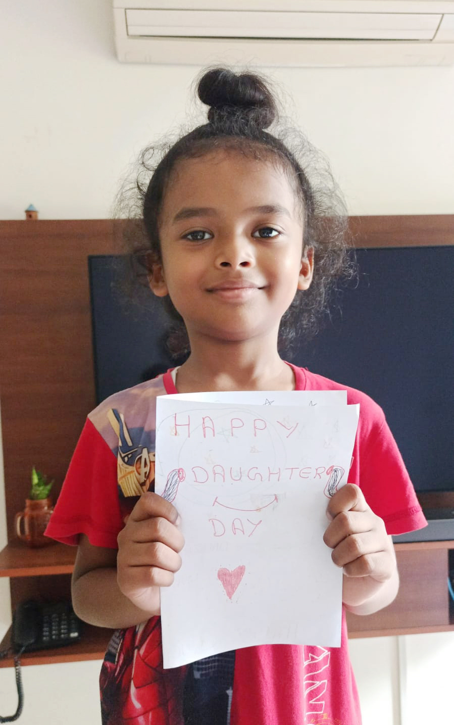 Presidium Gurgaon-57, STUDENTS CELEBRATE DAUGHTER’S DAY WITH A CARD MAKING ACTIVITY