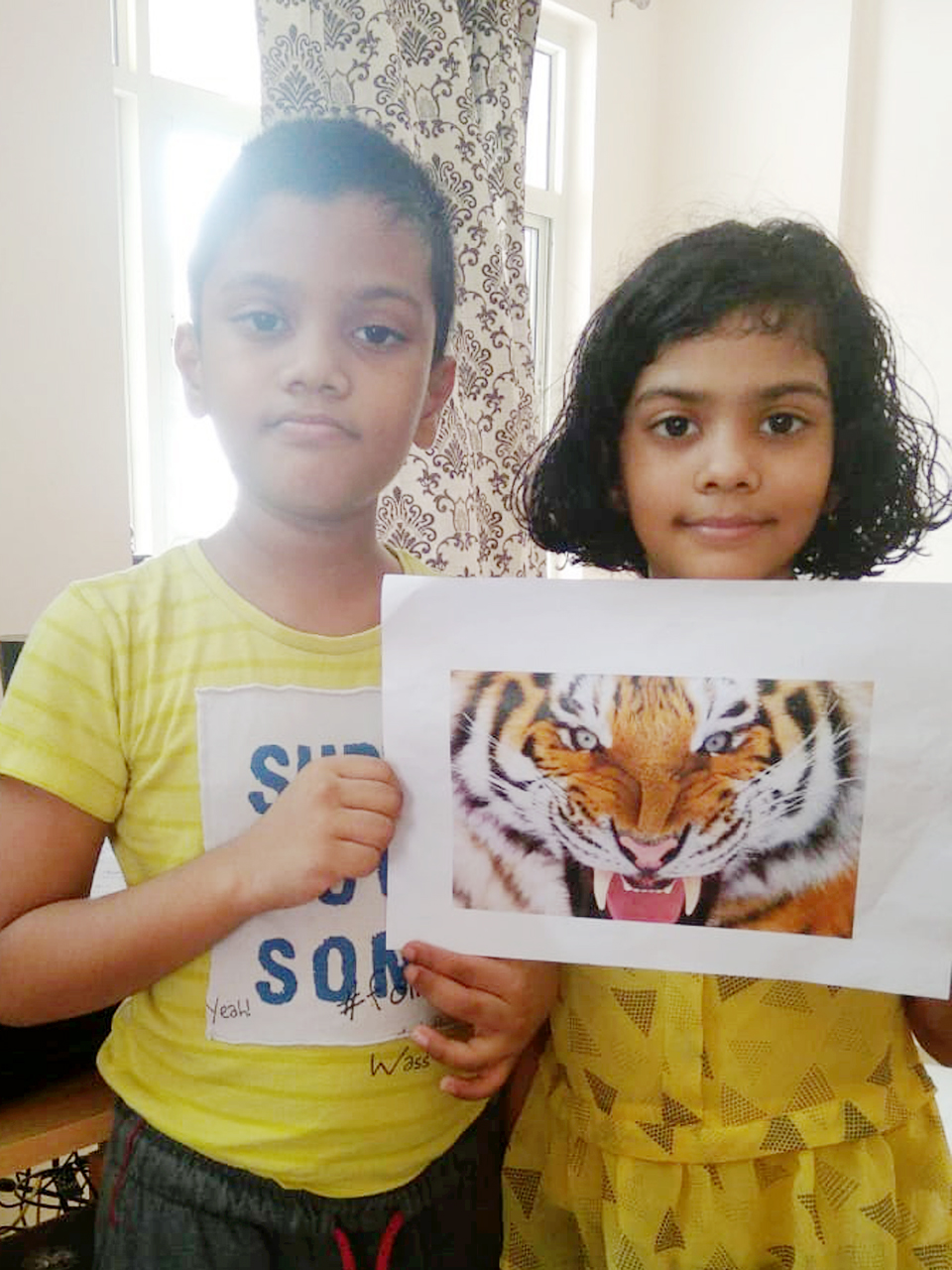 Presidium Gurgaon-57, STUDENTS PLEDGE TO RAISE AWARENESS FOR TIGER CONSERVATION!