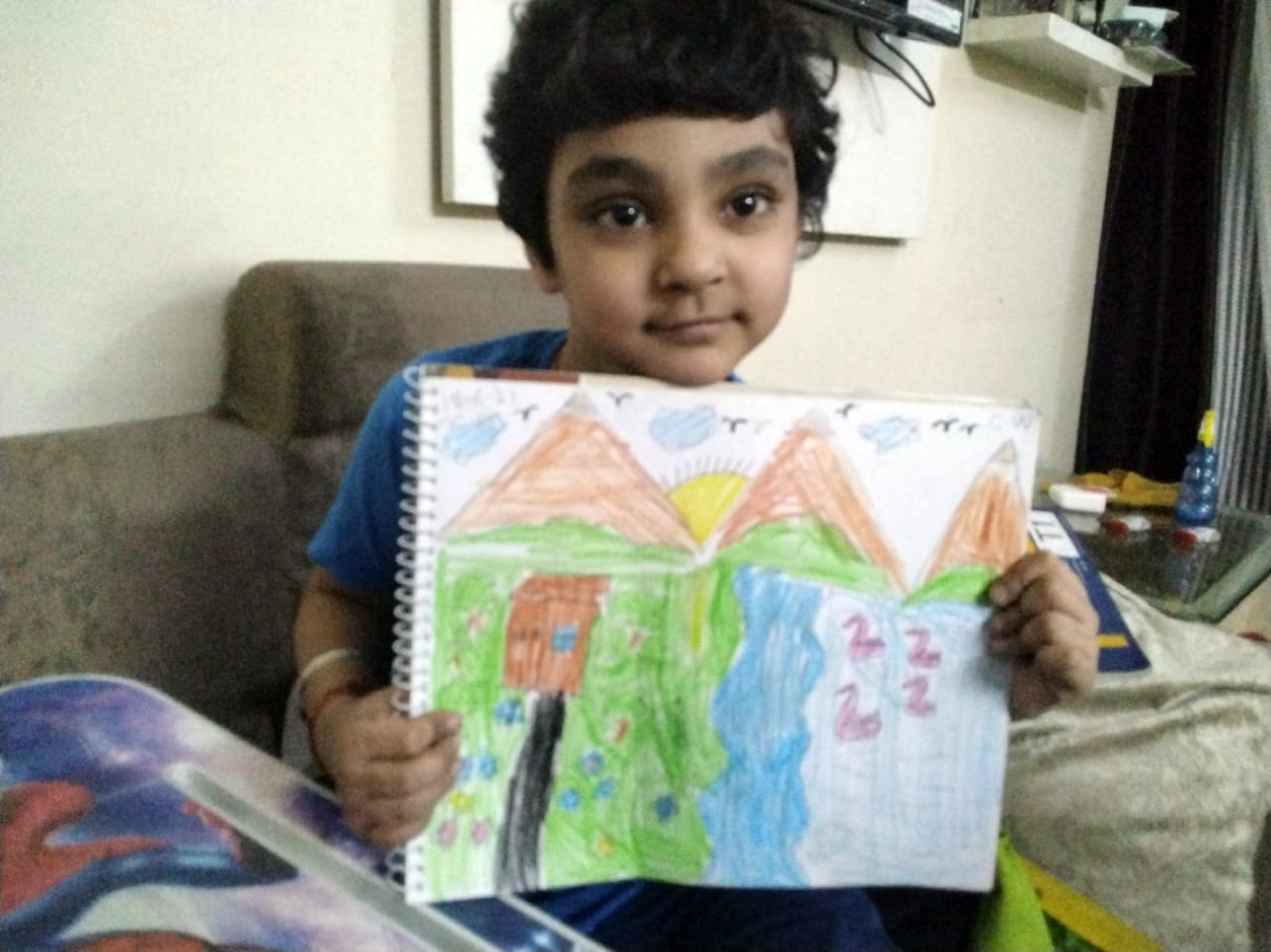 Presidium Indirapuram, STUDENTS EXHIBIT THEIR TALENT AT COLOURING COMPETITION