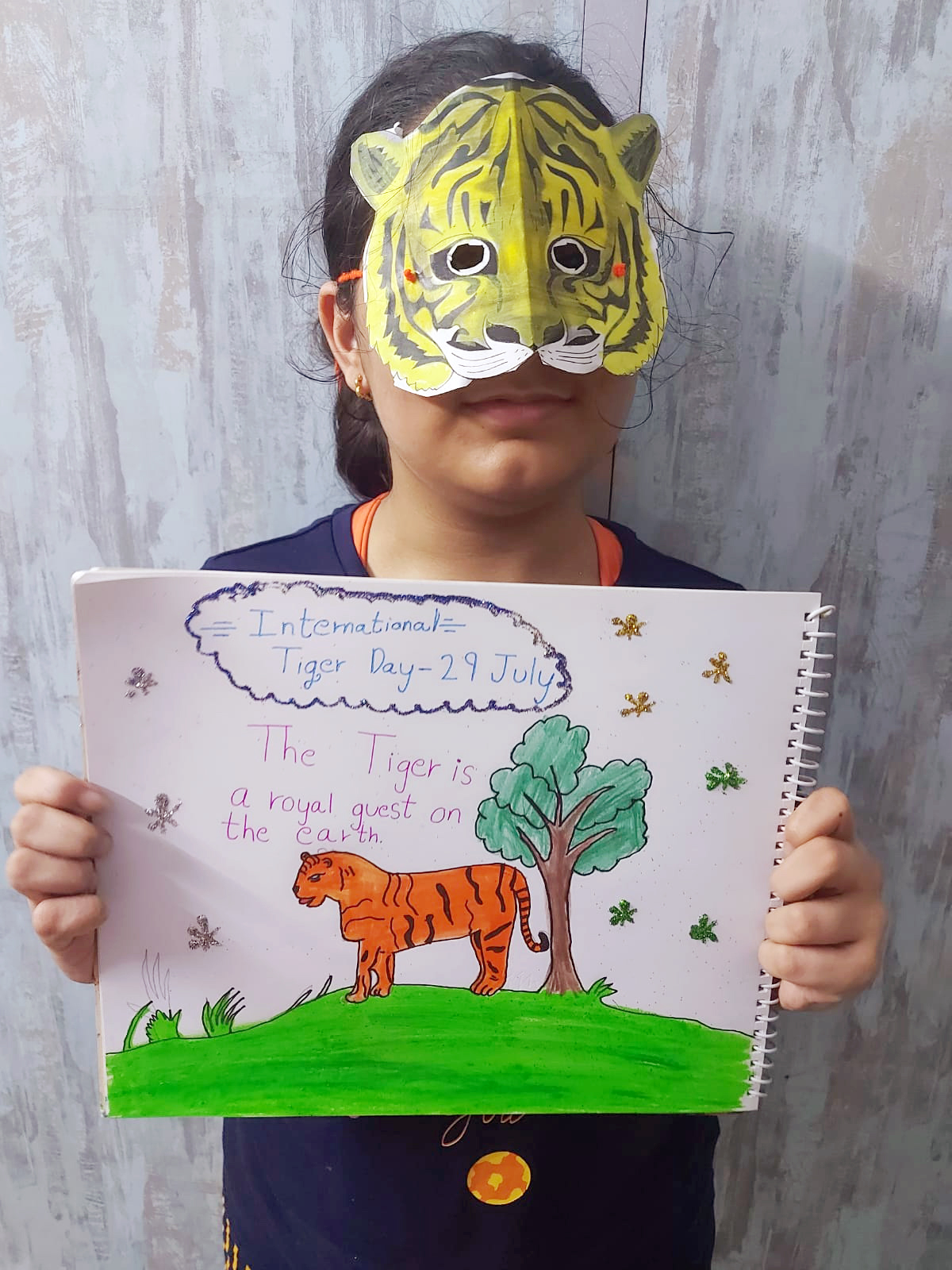 Presidium Indirapuram, INTERNATIONAL TIGER DAY: SAVE THE LORD OF THE JUNGLE!