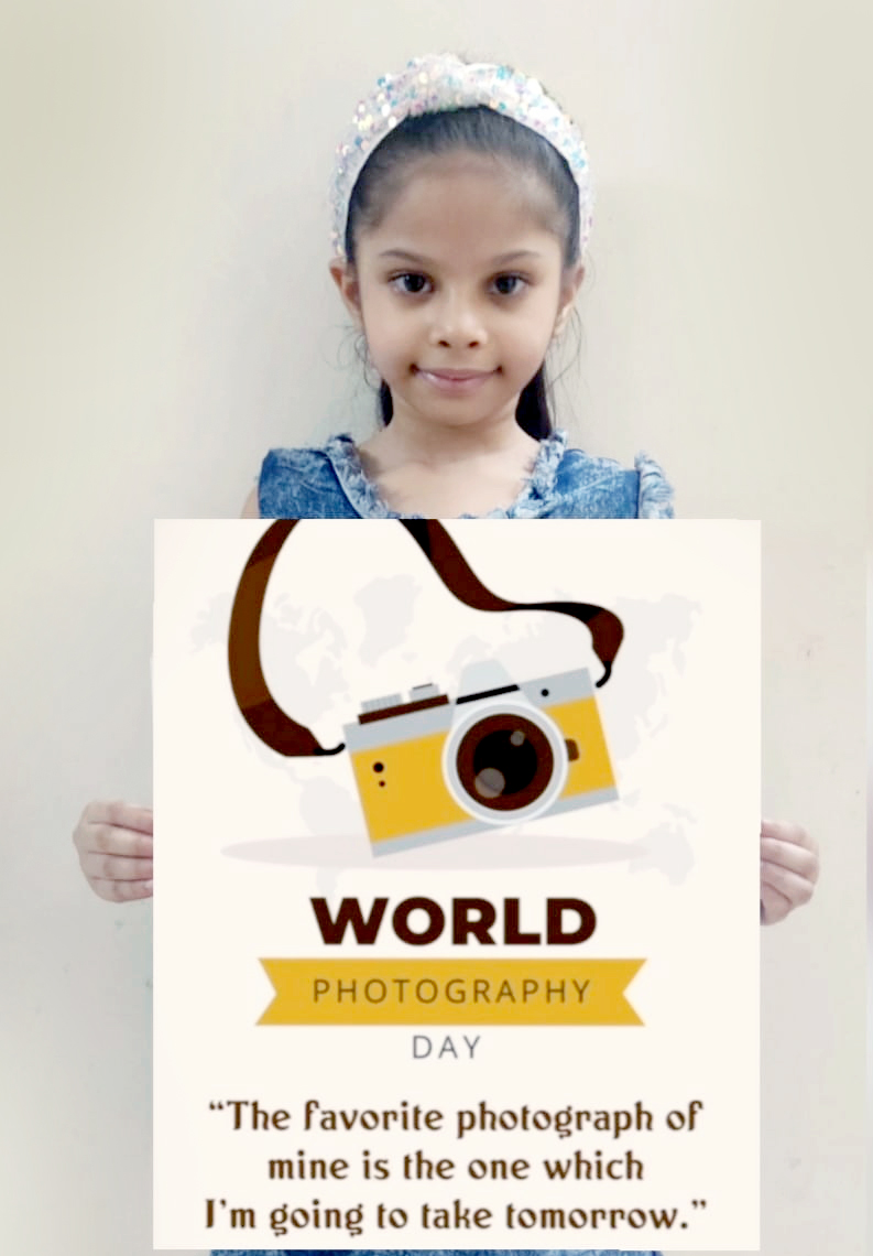 Presidium Punjabi Bagh, STUDENTS OBSERVE WORLD PHOTOGRAPHY DAY WITH ENTHUSIASM