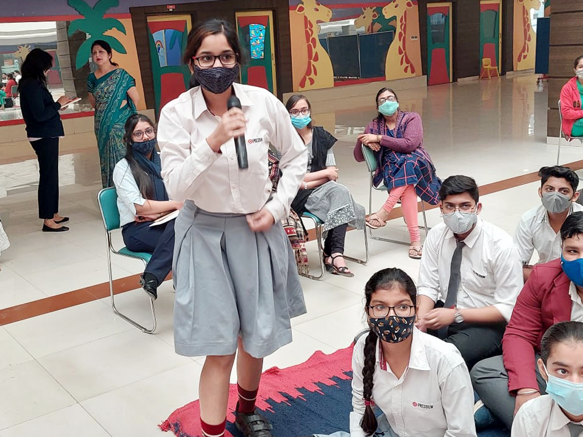 Presidium Rajnagar, CHILDREN’S DAY: STUDENTS CELEBRATE THEIR DAY WITH GREAT FERVOR