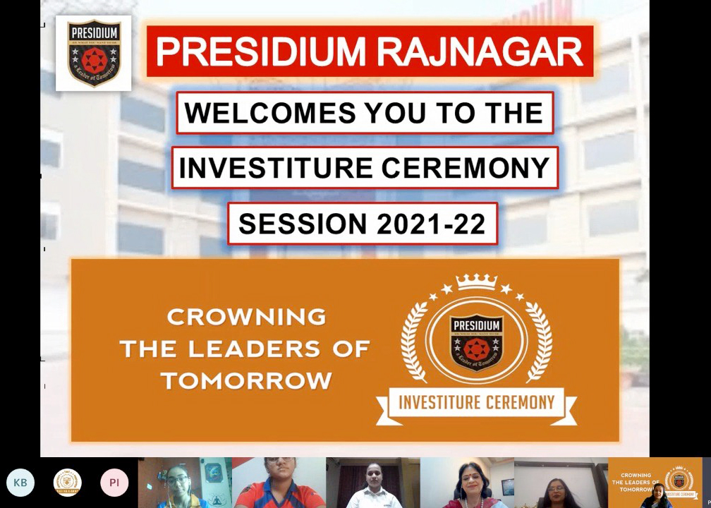 Presidium Rajnagar, INVESTITURE CEREMONY BESTOWS NEW ROLES ON THE FUTURE LEADERS