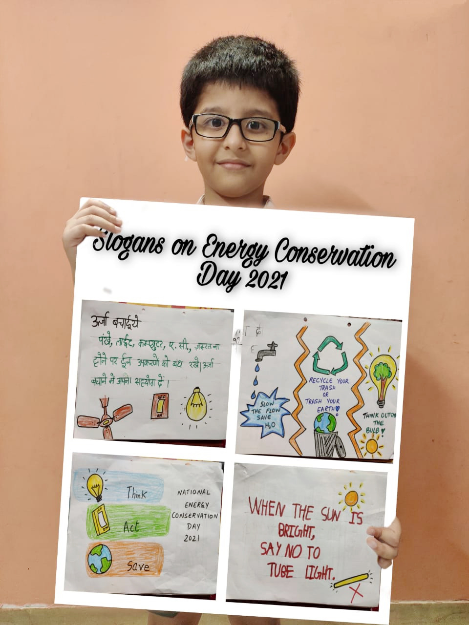 Presidium Dwarka-6, STUDENTS MARK NATIONAL ENERGY CONSERVATION DAY WITH FERVOUR