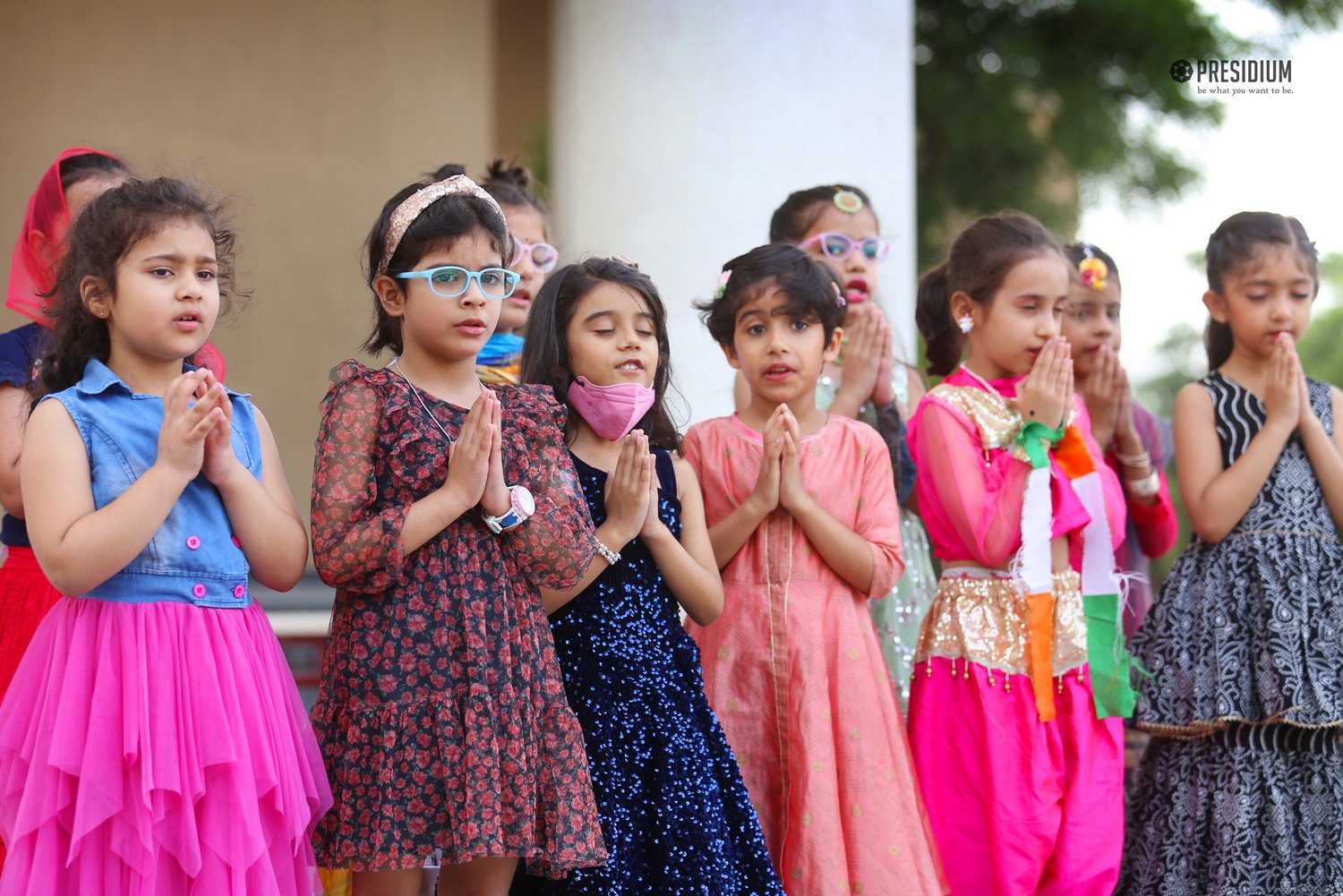 Presidium Gurgaon-57, BUDDHA PURNIMA: STUDENTS SPREAD MESSAGE OF UNIVERSAL BROTHERHOOD