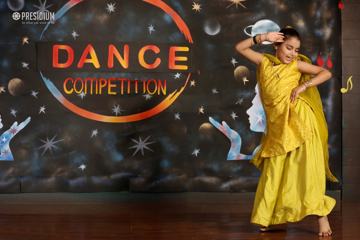 Presidium Gurgaon-57, DANCE COMPETITION: STUDENTS ENTHRALL WITH ENERGETIC PERFORMANCES