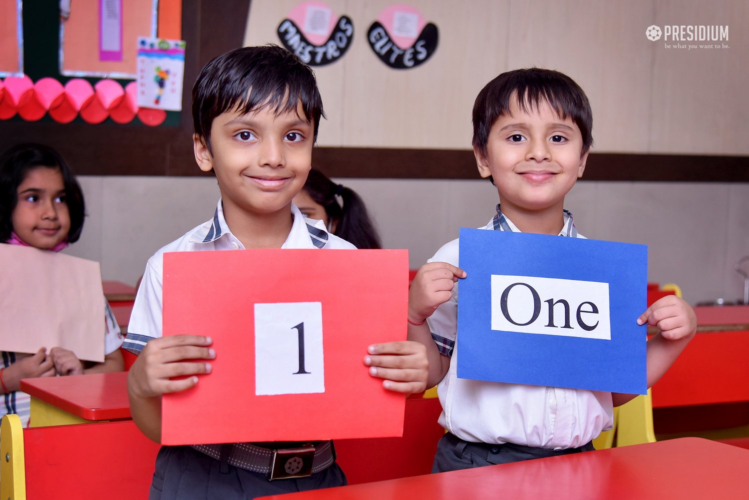 Presidium Gurgaon-57, YOUNG MINDS UNDERSTAND THE CONCEPT OF NUMBER NAMES