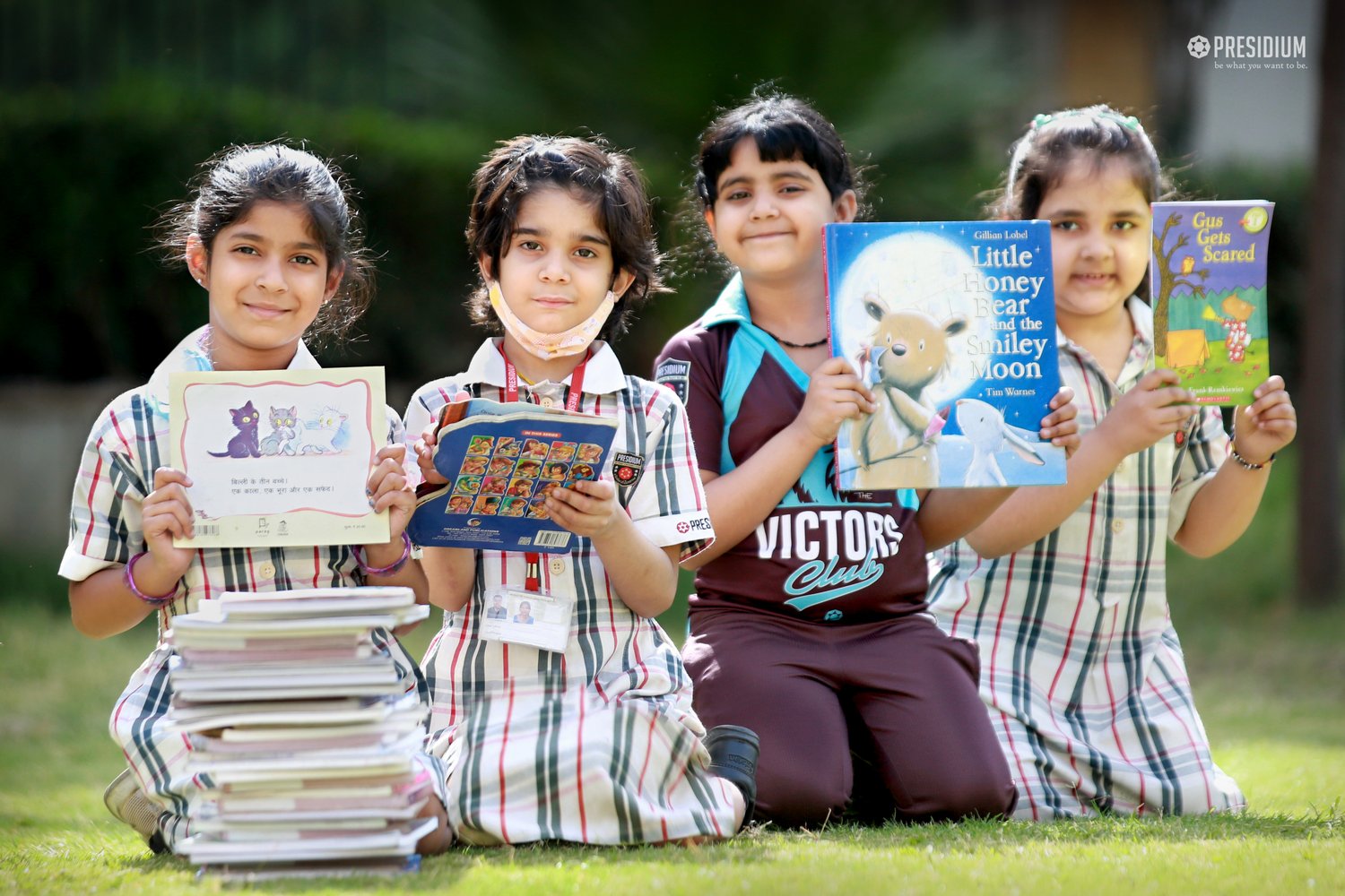 Presidium Indirapuram, STUDENTS PROMOTE HABIT OF READING ON WORLD BOOK DAY