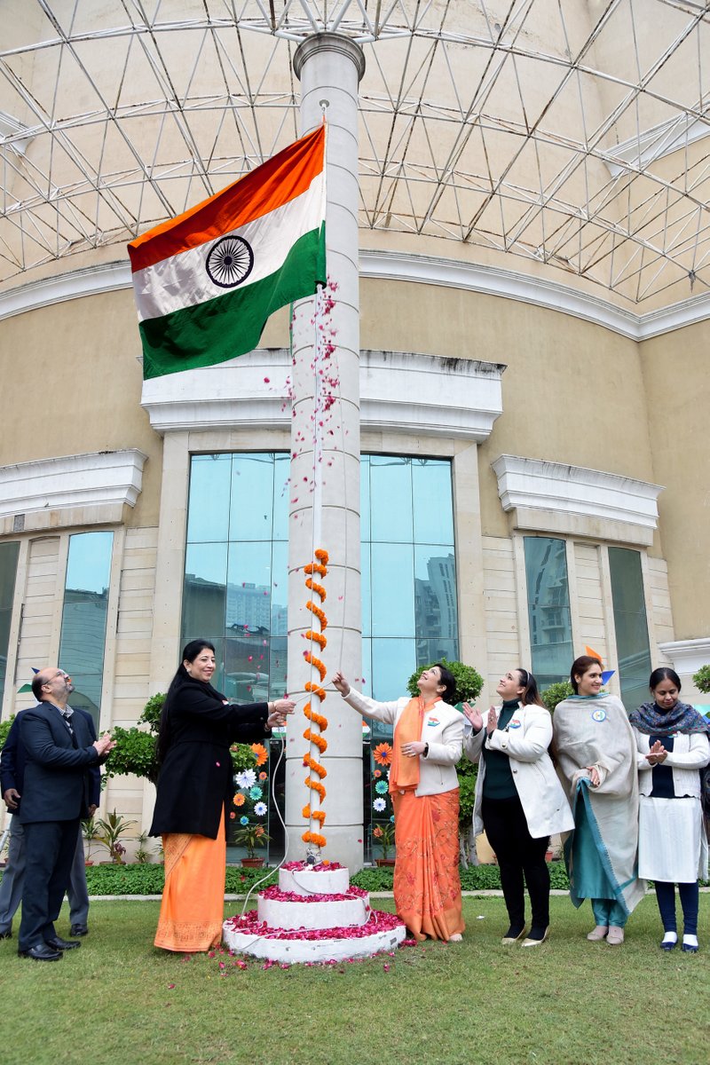 Presidium Indirapuram, REPUBLIC DAY STIRS THE SOULS OF THE PRESIDIANS WITH PATRIOTISM