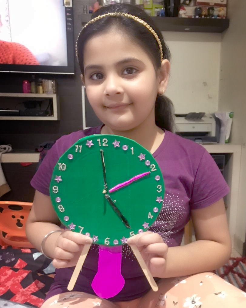 Presidium Punjabi Bagh, STUDENTS LEARN ABOUT THE UNITS OF TIME WITH FUN ACTIVITY 