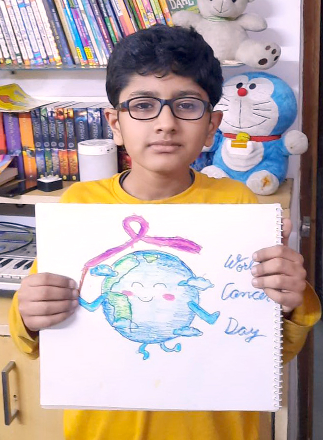 Presidium Punjabi Bagh, WORLD CANCER DAY: STUDENTS DRAW ATTENTION TO A HEALTHY LIVING