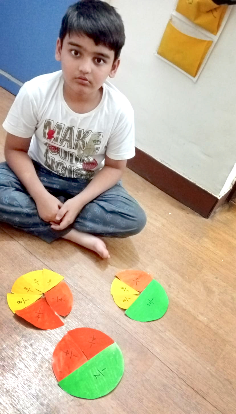 Presidium Pitampura, STUDENTS EXPLORE THE CONCEPT OF FRACTIONS!