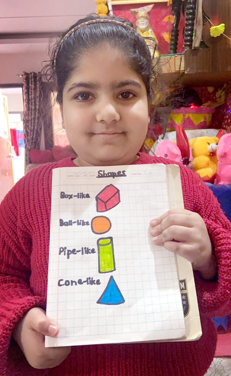 Presidium Pitampura, STUDENTS LEARN TO IDENTIFY & DESCRIBE DIFFERENT TYPES OF SHAPES